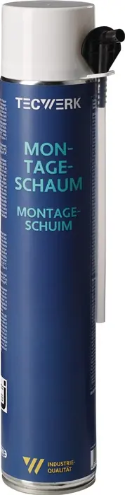 1K-Montageschaum 750ml B2 champagner m.Einw.-Handsch.Dose TECWERK VE: 12 Stück Markenprodukt
