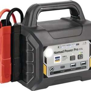 Letzte Chance Starthilfegerät NOMAD POWER PRO XXL Ladespannung 12V Startstrom 1500-3200 A