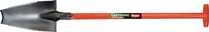 Baumwurzelspaten 38x14cm Gartenspaten m.scharfen Zähnen POLET Beliebt