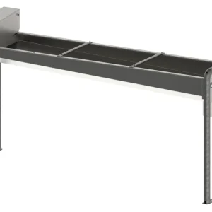 Kerbl Edelstahl-Trogtränke 190cm mit Bodengestell Neu Im Sortiment