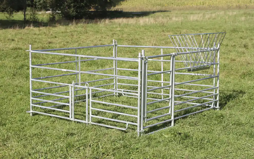 Direktkauf Kerbl Schafpanel 2,75m mit Tor - Höhe 0,92m - feuerverzinkt