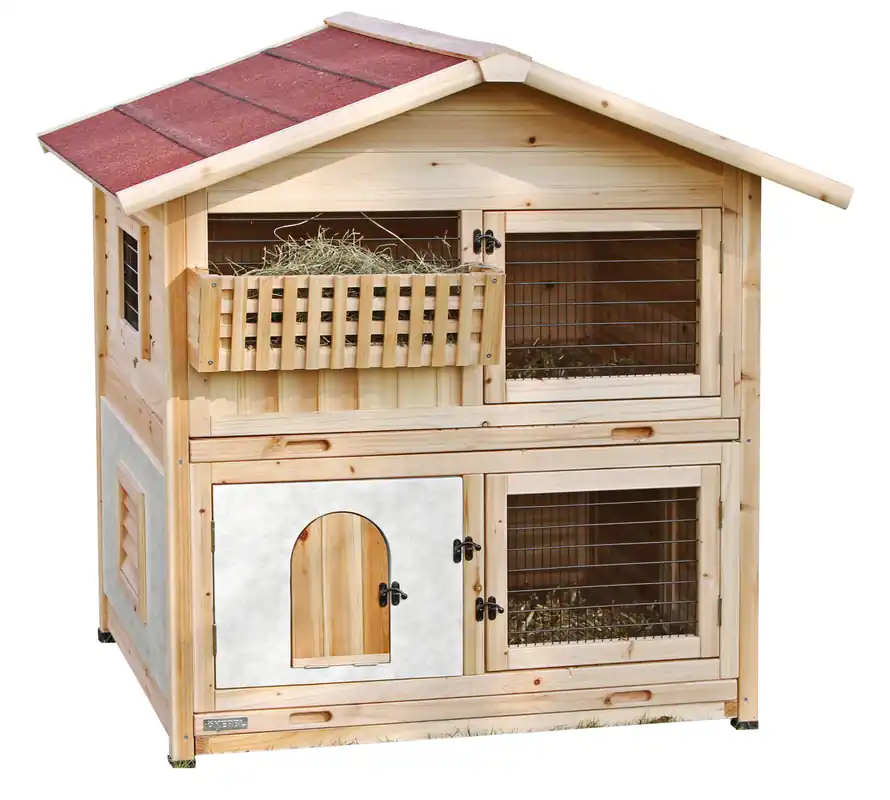 Kerbl Kleintierstall TYROL ALPIN 119 x 100 x 119 cm Begrenztes Angebot