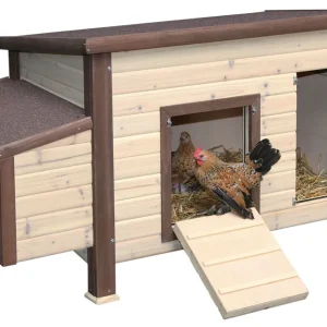 Kerbl NoFrost Thermo-Hühnerstall beheizbar - 146 x 74 x 82 cm Billig