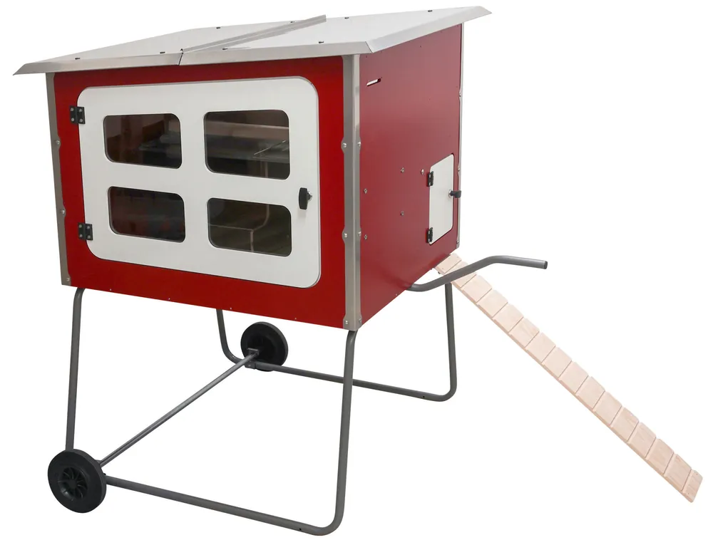Kerbl Mobile Coop - Holz 113x92x138cm - 3 Kartons Neu Im Sortiment
