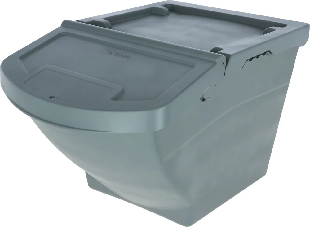 Kerbl Futterbox stapelbar, mit Deckel 40 Liter Highlight