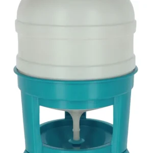 Kerbl Geflügeltränke 30 Liter, türkis weiß, ø51,5cmx72,5cm Höhe Solange Der Vorrat Reicht