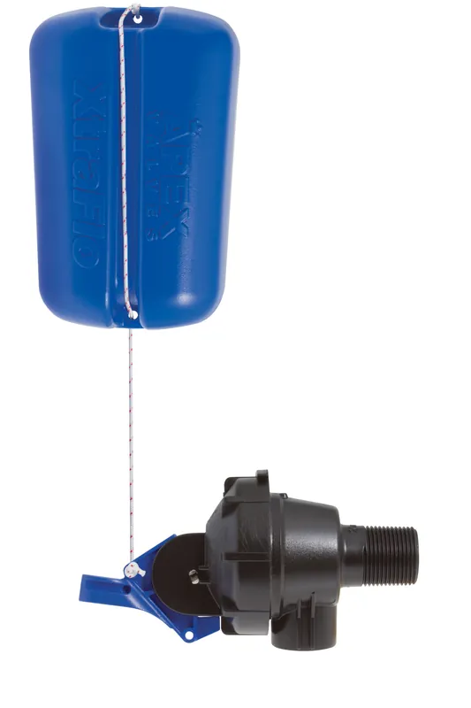 Kerbl Xtraflow Bottom Entry, 3/4" mit Schwimmer und Schnur Neue Ware