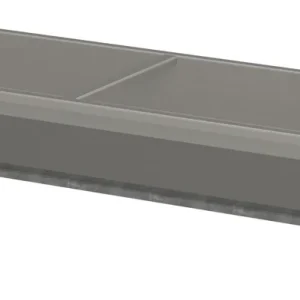 Kerbl Edelstahl Kipptränke, 50L 1,5m, zur Wandmontage Sichere Zahlung