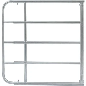 Kerbl Weidetor verstellbar 1 - 1,7 m verzinkt, incl. Montageset Schneller Versand