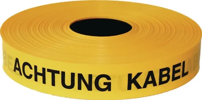 Top-Seller Trassenwarnband Versorgungsleitung B.40mm L.250m gelb KELMAPLAST