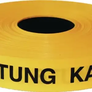 Trassenwarnband Versorgungsleitung B.150mm L.250m gelb KELMAPLAST Schnäppchen