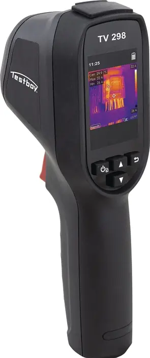 Wärmebildkamera 2,4" Farb-Display 96x96 Bildpunkte -20 b.+550GradC TESTBOY Bestseller