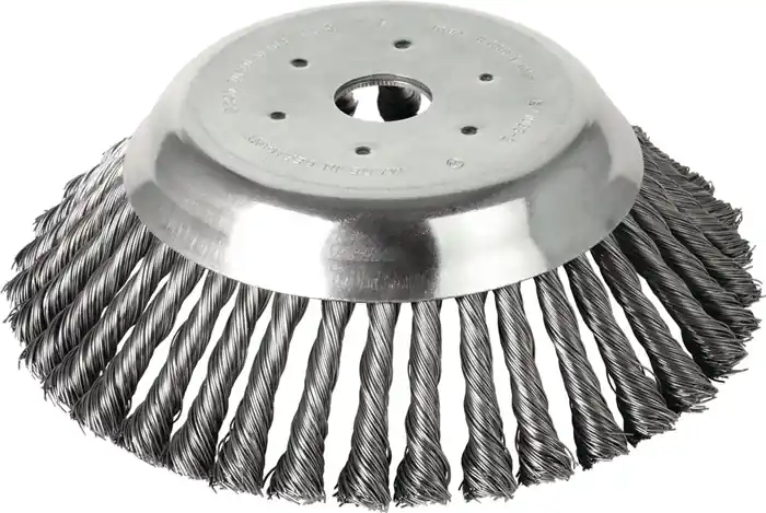 Rundbürste ZKM Drahtstärke 0,50 mm,22 Zöpfe Stahldraht STH 12mm Neue Kollektion
