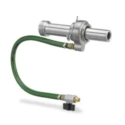 Aktuell Nassstrahlkopf WBH komplett - 6 Bohrungen - direkter Wassernetzanschluss - für alle Standard-Strahldüsen - Innen-Ø 41,5 mm