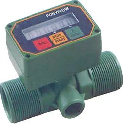 Top-Preis Durchflusszähler PONY FLOW - elektronisch, digital - Nylon - DN 15 bis 100 mm - Anschluss-Ø 1" bis 4" - 3/30 bis 300/3000 l/min - 20 bar