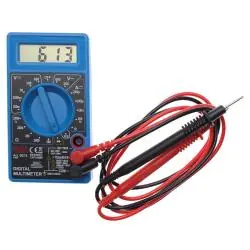 Geprüft Digital-Multimeter - 3 ½ Stellen - 7 Segmente - 12,5 mm LCD