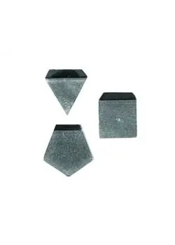 Prüfgewicht M 1 - 1 mg bis 500 mg - Plättchenform - Aluminium, Edelstahl Neu