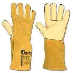 Top-Seller FORTIS Schweißerhandschuh "Welder Plus" - Kategorie 2 - Größe 10 - gelb - VE 10 Paar - Preis per VE