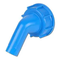 Rabatt Kunststoff Ablasstülle - Auslauf 19mm(3/4") - Anschlussge. DIN 61