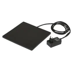 Gummiheizplatte für Kleintiere und Geflügel - 24x24 cm - 18W. Top-Angebot