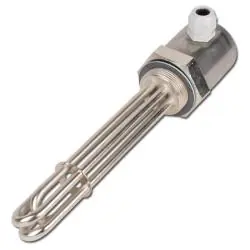 Finale Aktion Einschraubheizkörper - Heizwendel Kupfer - Gewinde 1 1/2" MS - mit Kappe