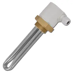 Ausverkauf Einschraubheizkörper - Heizwendel VA - Gewinde 1 1/2" MS - mit Kappe