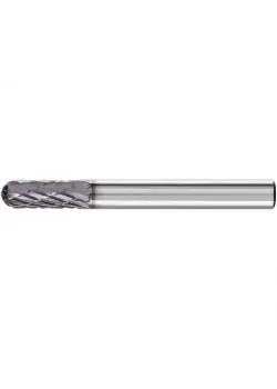 Neue Kollektion Frässtift - PFERD HICOAT® - Hartmetall - Schaft-Ø 6 mm - Walzenrundform - für Eisen und Stahl
