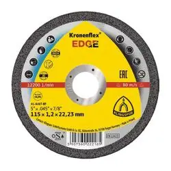 Preisknaller Die Kronenflex® Top Performer - EDGE-Trennscheibe - Maße 115 x 1,2 x 22,23 mm - VE 25 Stück - Preis per VE