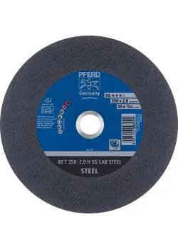 Trennscheibe LABOR - PFERD - SG LAB STEEL - 80 T - Außen-Ø 250 bis 300 mm - Bohrungs-Ø 32,0 mm - VE 20 Stück - Preis per VE Schneller Versand