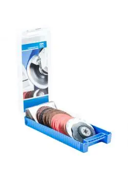 Expressversand Schleifscheiben-Set - PFERD COMBICLICK® - Scheiben-Ø 125 mm - Gewinde M14 - inkl. Stützteller