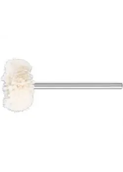 Poliertuchring - PFERD - mit Schaft - Schaft-Ø 3 mm - versch. Besatzmaterialien - Preis per VE Letzte Chance
