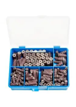 Schleifrollen-Set - PFERD POLIROLL® - 150 Rollen verschiedener Ausführung Top-Preis