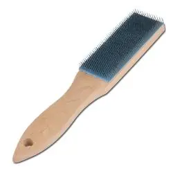 Neue Ware Feilenbürste - Stahldrahtbesatz - Länge 232 mm - Griffstück aus Holz - Stahldrahtbesatz - VE 5 Stück - Preis pro VE
