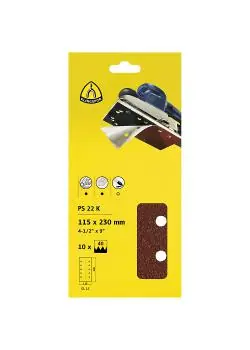 PS 22 K Schleifmittel (Set) kletthaftend - Größe 96 bis 150 mm - SB-verpackt im Reiter Zertifiziert