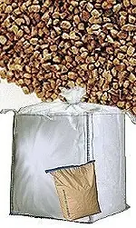 Strahlmittel Mehrweg - Nußschalen - kantig - 0,45 - 1 bis 2,40 - 4 mm - Preis per kg/t Abverkauf