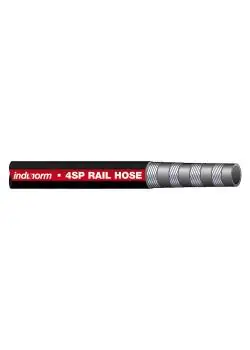 Spiralschlauch 4SP RAIL HOSE - Gummi - DN 10 bis 25 - Außen-Ø 21,1 bis 38,9 mm - PN 320 bis 445 - Preis per Meter Nur Heute