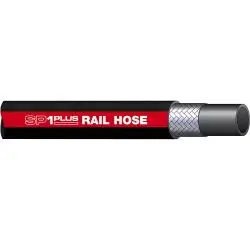 Neue Ware Geflechtschlauch SP1plus RAIL HOSE - Gummi - DN 6 bis 25 - Außen-Ø 12,1 bis 33,2 mm - PN bis 290 - Preis per Meter