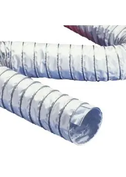 Kracherpreis Hochtemperatur Klemmprofilschlauch CP PTFE/GLASS-INOX 471 - Doppellagig - Innen-Ø 50 bis 1.016 mm - Länge bis 6 m - Preis per Meter oder per Rolle