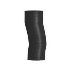 Schlauch ESD - PE - ableitfähig - schwarz - Ø 75 bis 125 mm - Länge 3 bis 5 m - Preis per Rolle Echt