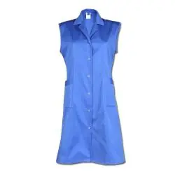 Billig Berufsmantel ärmellos "Damen" Planam - 35/65% MG - 230 g/m²