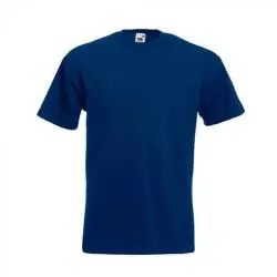 "MARKO" T-Shirt - FRUIT OF THE LOOM - 100% BW - Stoffgewicht 205 g/m² - marine - Größen XXXL Billig