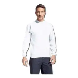 Sweatshirt - weiß - Größe M-XXXL - PROMODORO Markenprodukt