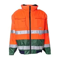 Markenware Warn-Comfortjacke "Warnwetterschutz" - Planam - 100% PES