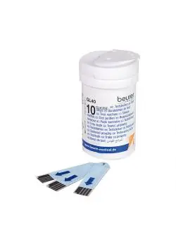 Preisreduziert Teststreifen - Blutzuckermessgerät - beurer GL 40 mg/dl - 50 Stück