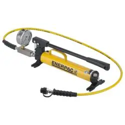 Aktuell Hydraulische Stahl Öl Handpumpe - einstufig - max. Betriebsdruck 700 bar