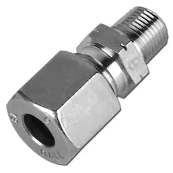 Einschraubverschraubung - Baureihe L - Edelstahl 1.4571 - Rohr-Ø 6 bis 42 mm - AG NPT 1/8" bis NPT 1 1/2" - PN 160 bis 315 Abverkauf