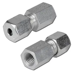 Aufschraubverschraubung - Baureihe S - Stahl verzinkt - Rohr-Ø 6 bis 38 mm - IG M12 x 1,5 bis M48 x 2 - PN 315 bis 630 Sofort Bestellen