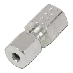 Echt Aufschraubverschraubung - Baureihe S - Stahl verzinkt - Rohr-Ø 6 bis 38 mm - IG G 1/4" bis G 1 1/2" - PN 315 bis 630