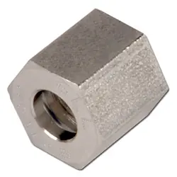 Überwurfmutter - Baureihe LL - Edelstahl 1.4571 - Rohr-Ø 4 bis 8 mm - zyl. IG M8 x 1 bis M12 x 1 mm - PN 100 Preis Gesenkt
