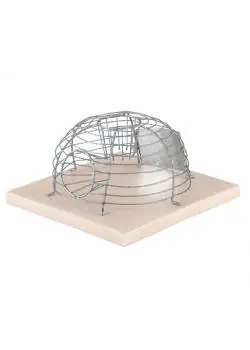 Nur Für Kurze Zeit Korb-Mausefalle Alive - Breite 15 cm - Länge 15 cm - Höhe 7,5 cm